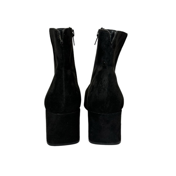 Chinese Laundry Daria Block Heel Black Suede Bootie Women’s Size 8.5 - Picture 5 of 9